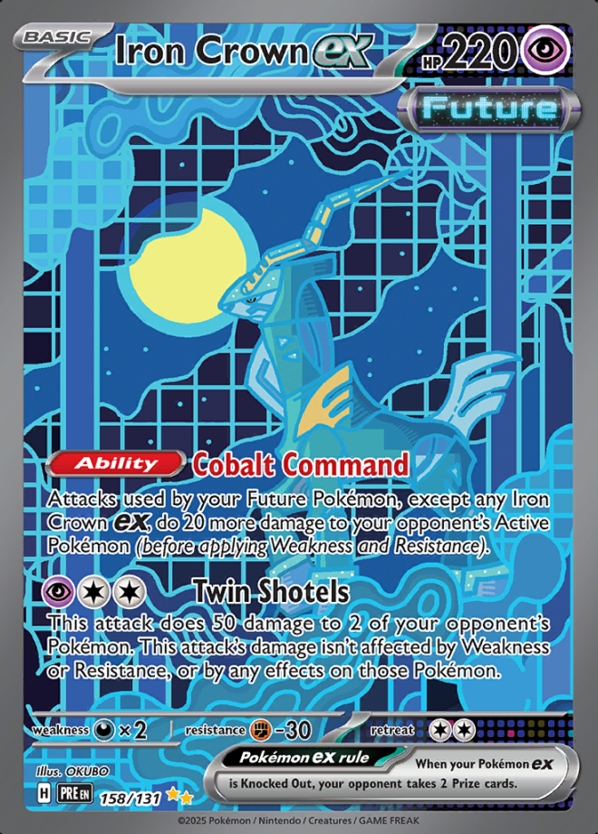 158/131 Iron Crown ex