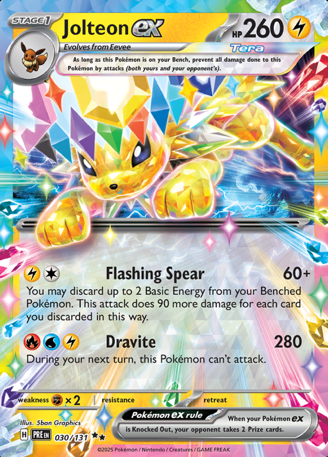 030/131 Jolteon ex