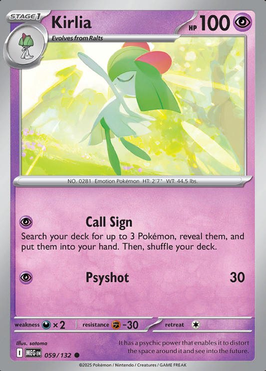 059/132 Kirlia