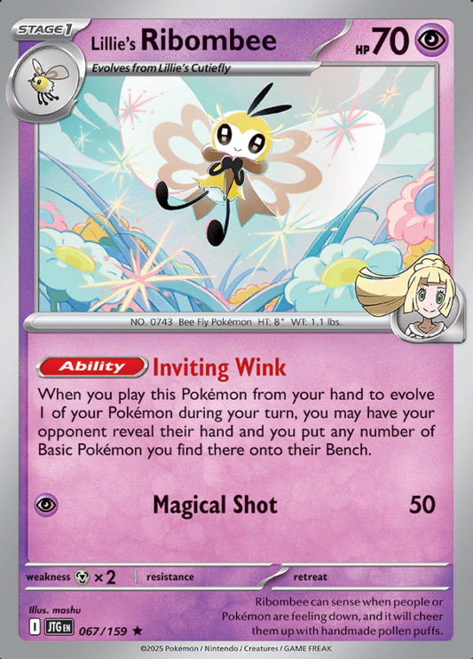 067/159 Lillie's Ribombee