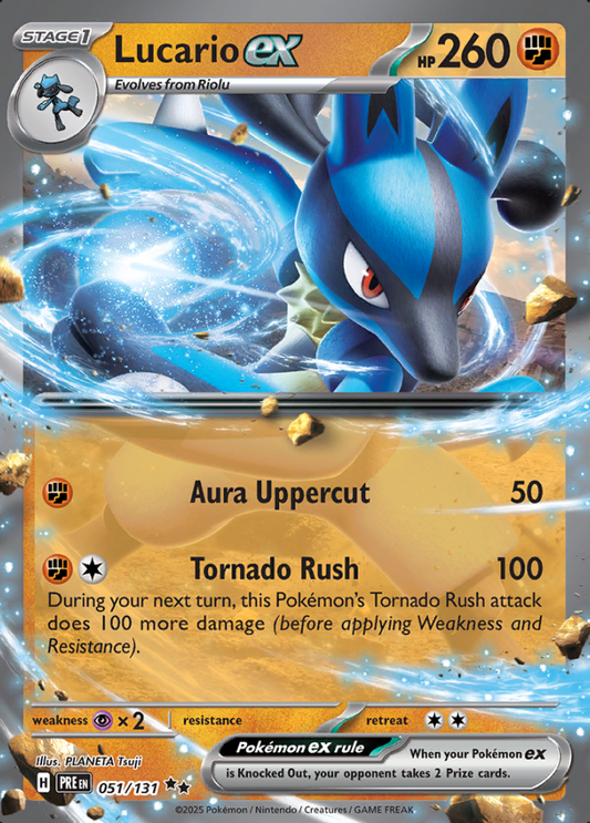 051/131 Lucario ex
