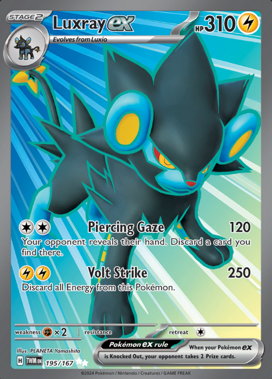 195/167 Luxray ex