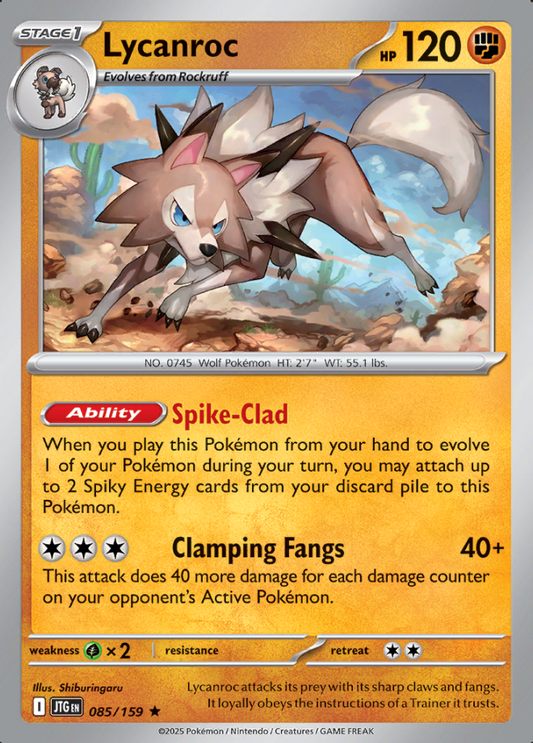 085/159 Lycanroc