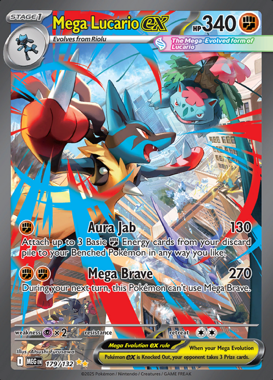 179/132 Mega Lucario ex