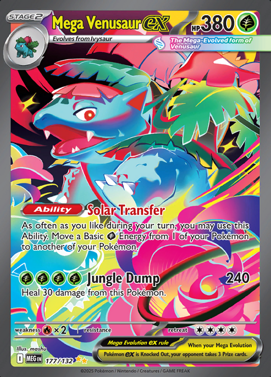 177/132 Mega Venusaur ex