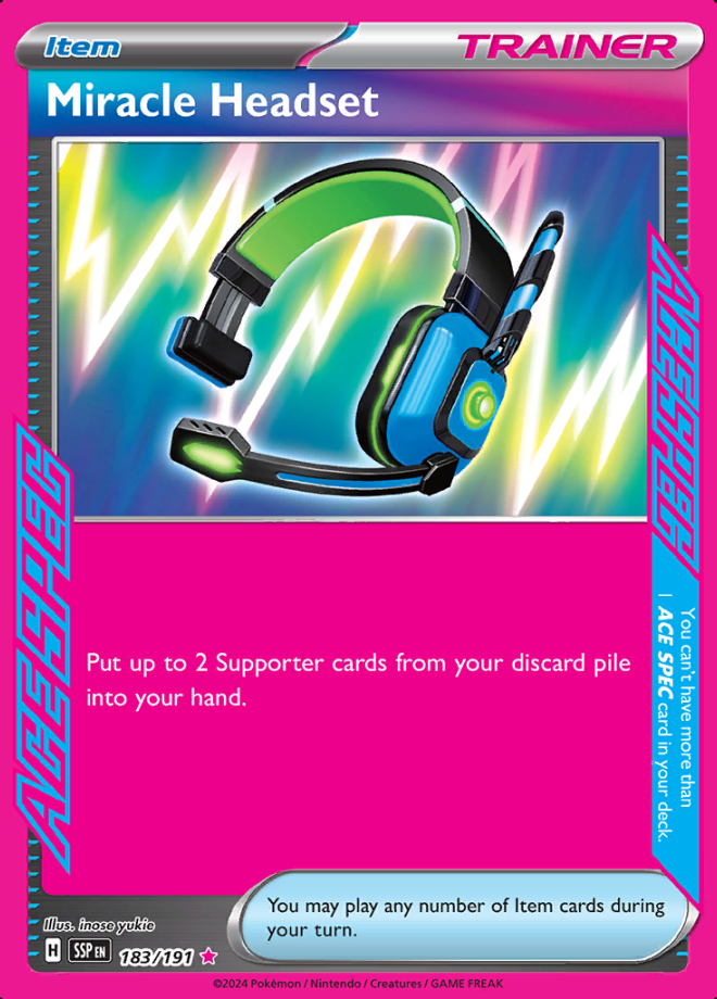 183/191 Miracle Headset