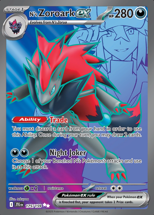 175/159 N's Zoroark ex