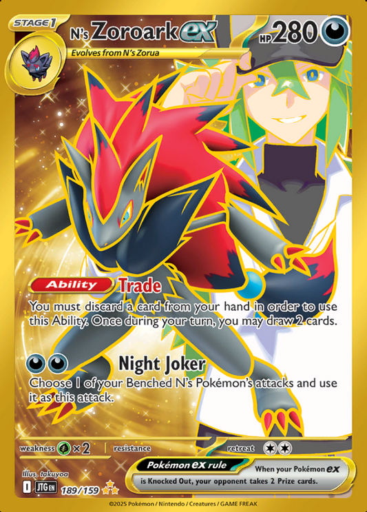 189/159 N's Zoroark ex