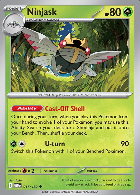 017/132 Ninjask