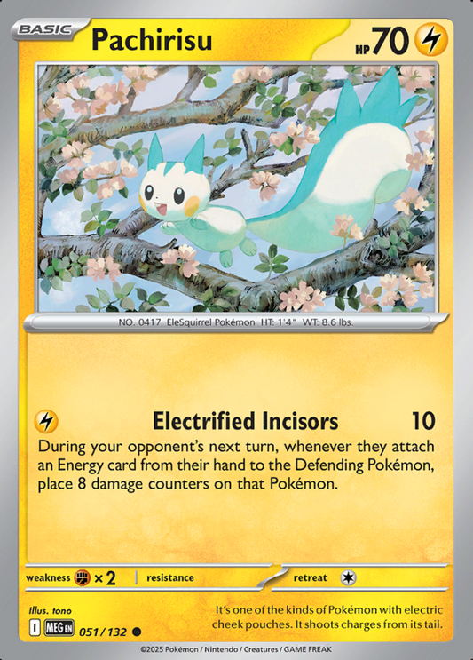 051/132 Pachirisu
