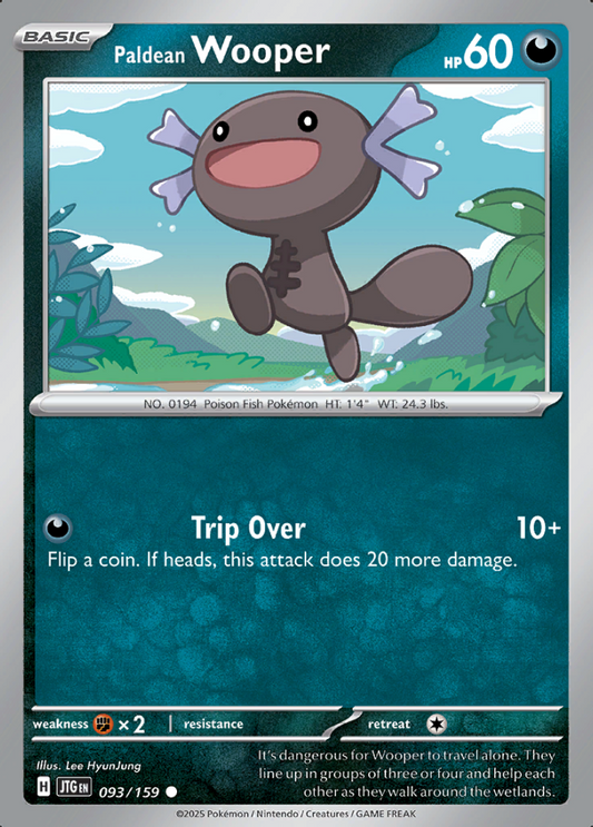 093/159 Paldean Wooper