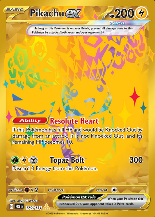 179/131 Pikachu ex