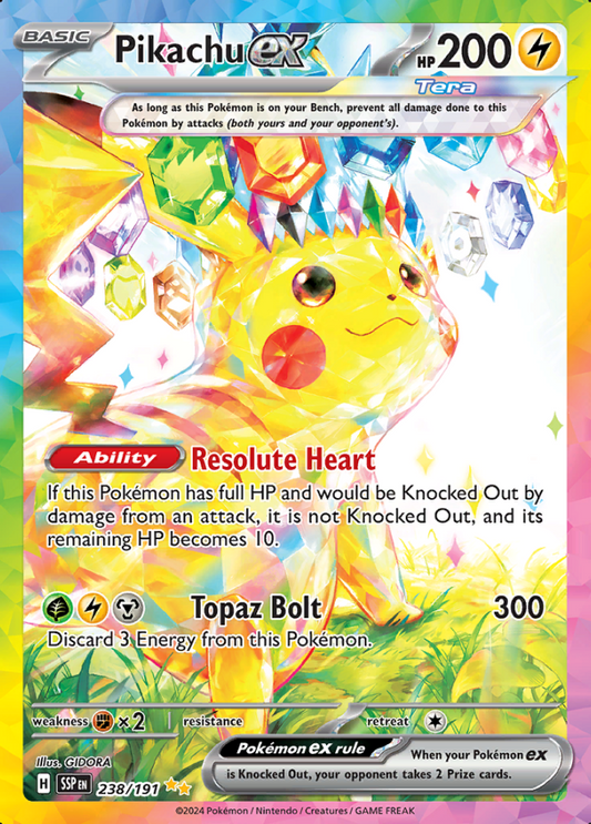 238/191 Pikachu ex