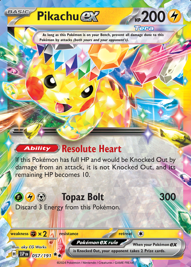 057/191 Pikachu ex