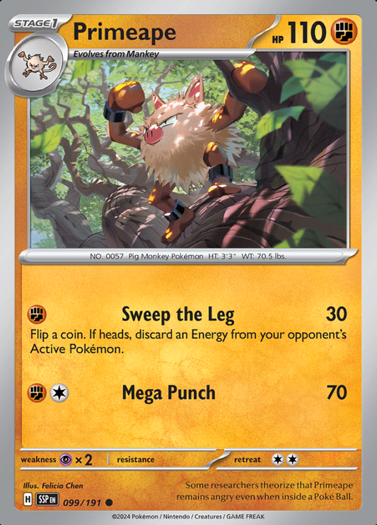 099/191 Primeape