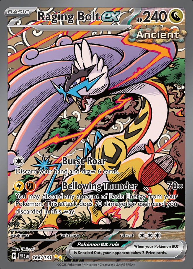 166/131 Raging Bolt ex