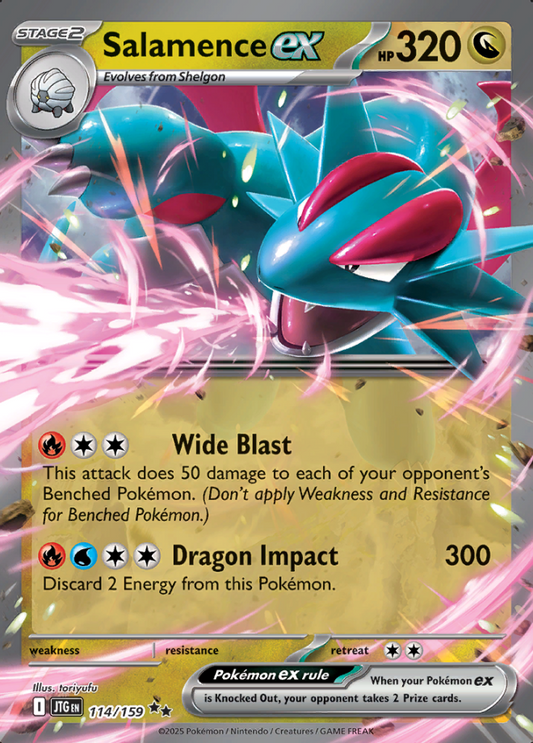 114/159 Salamence ex