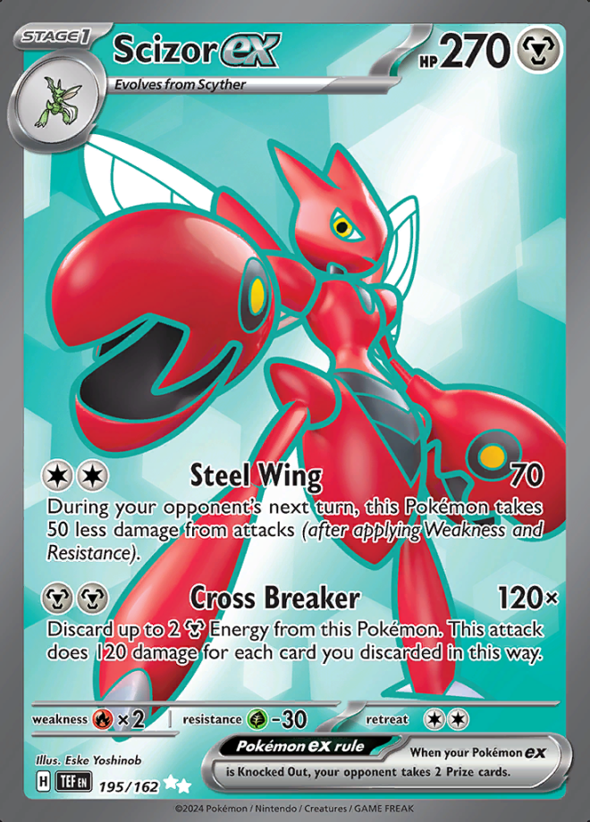 195/162 Scizor ex