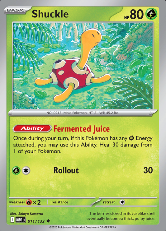 011/132 Shuckle
