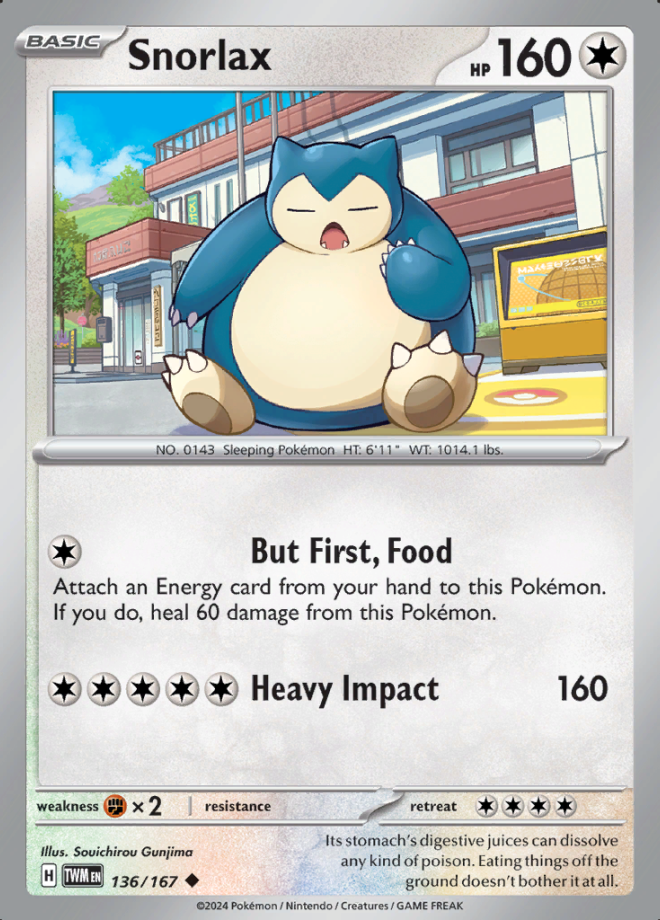 136/167 Snorlax