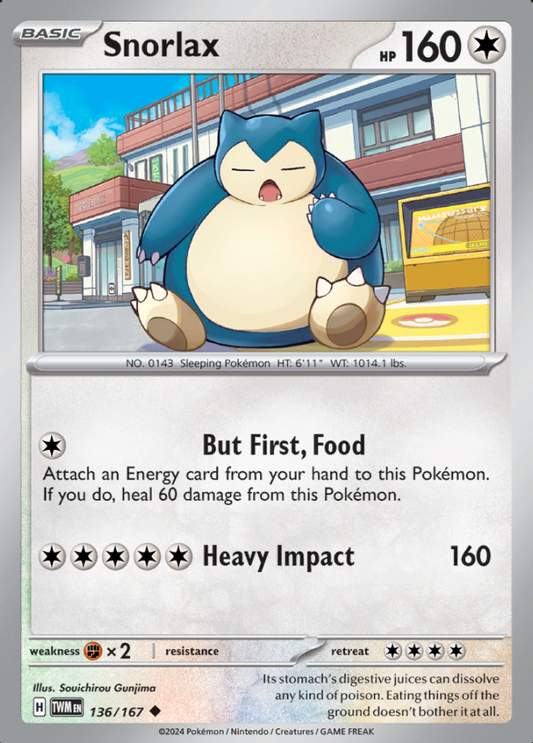 136/167 Snorlax