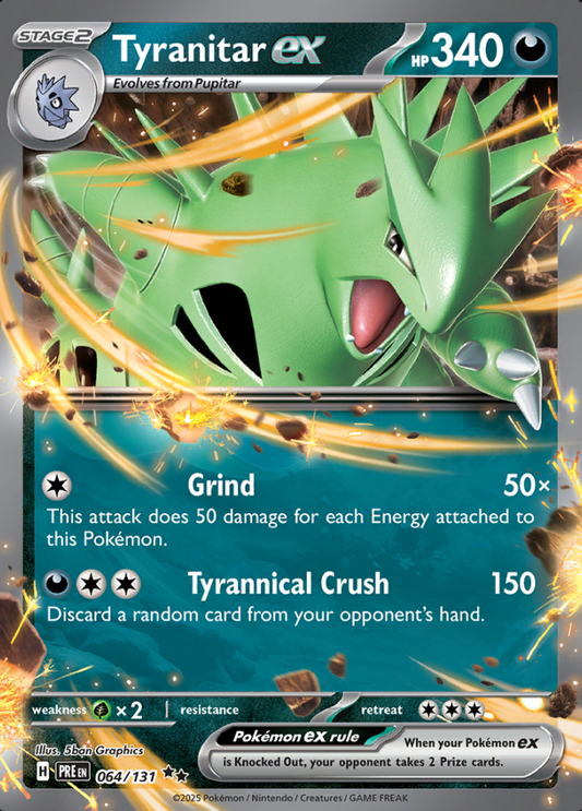 064/131 Tyranitar ex