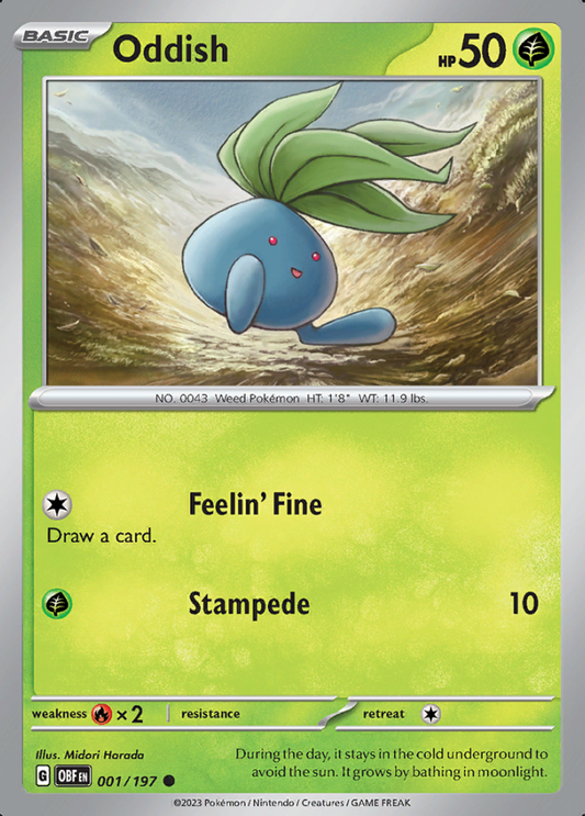 001/197 Oddish