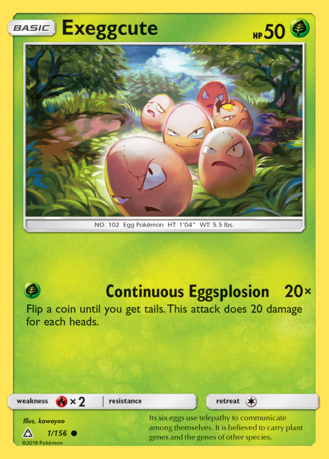 001/156 Exeggcute