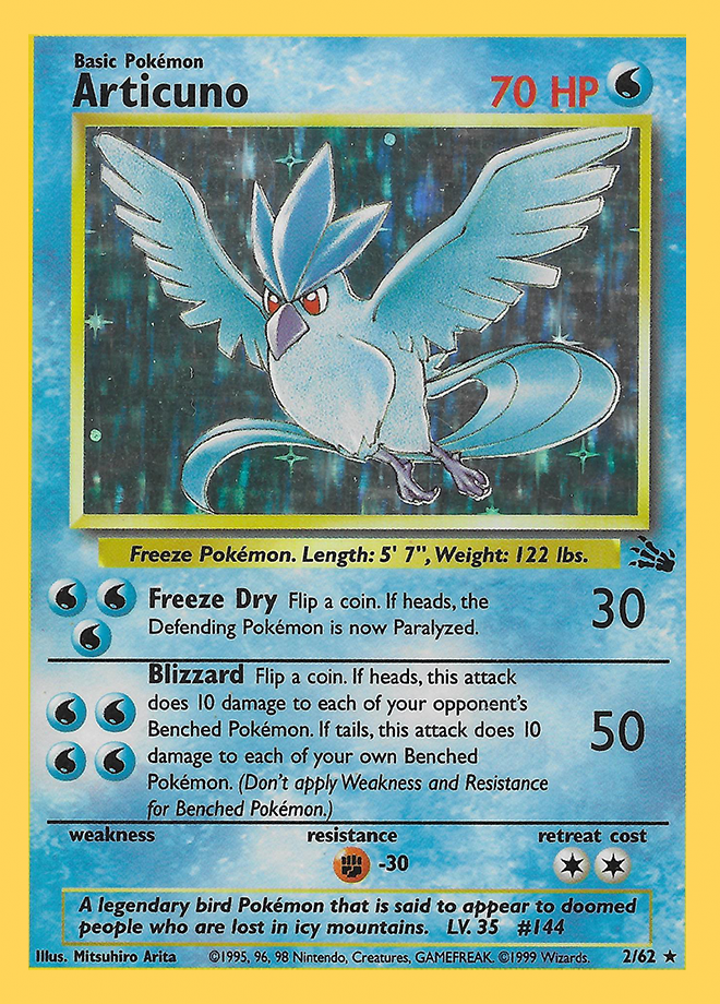 002/62 Articuno