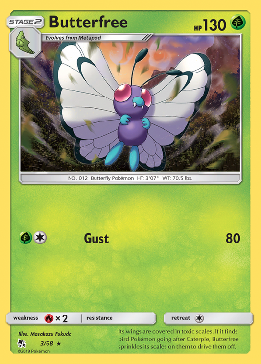 003/68 Butterfree