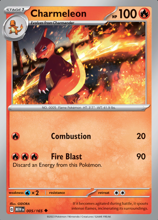 005/165 Charmeleon