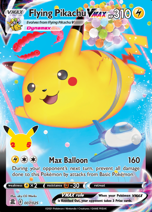 007/025 Flying PikachuVMAX