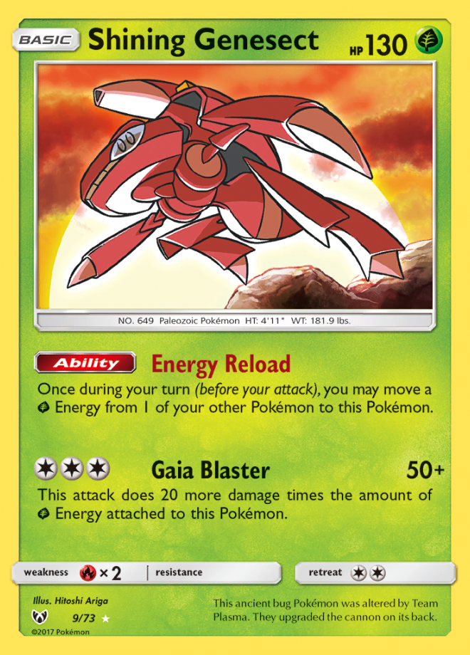 009/73 Shining Genesect