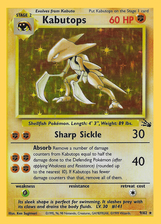 009/62 Kabutops