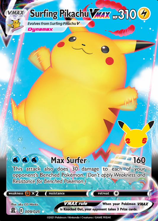 009/025 Surfing PikachuVMAX