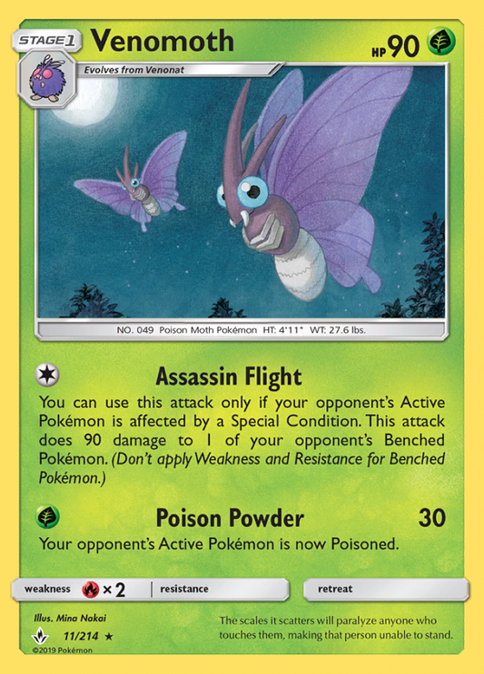 011/214 Venomoth
