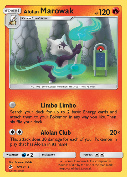 012/131 Alolan Marowak