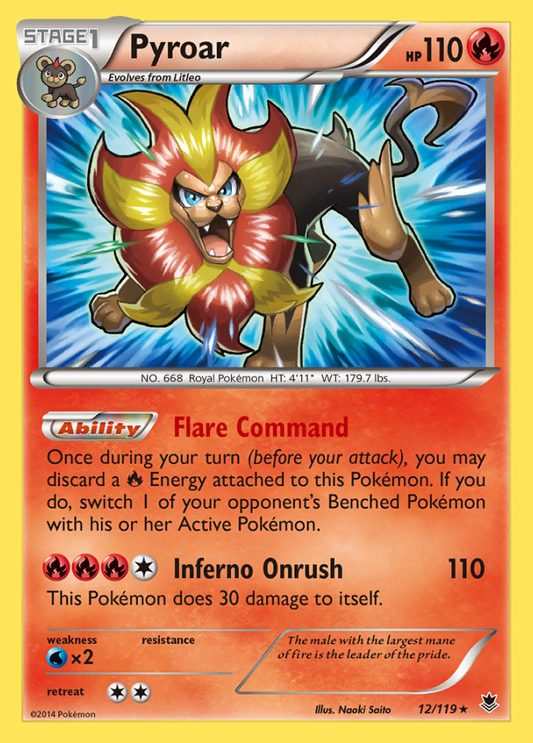 012/119 Pyroar