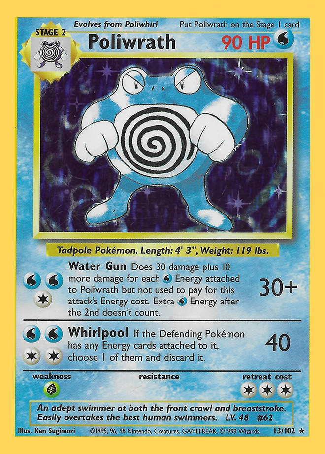 013/102 Poliwrath