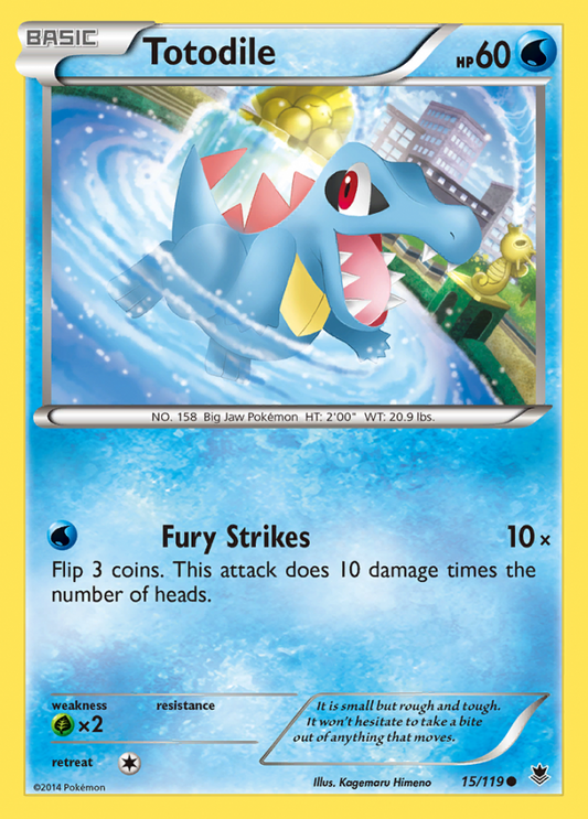 015/119 Totodile