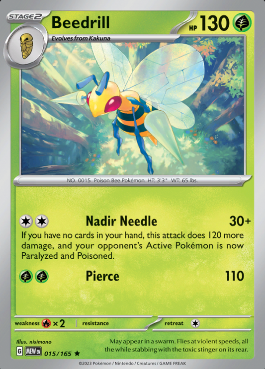 015/165 Beedrill