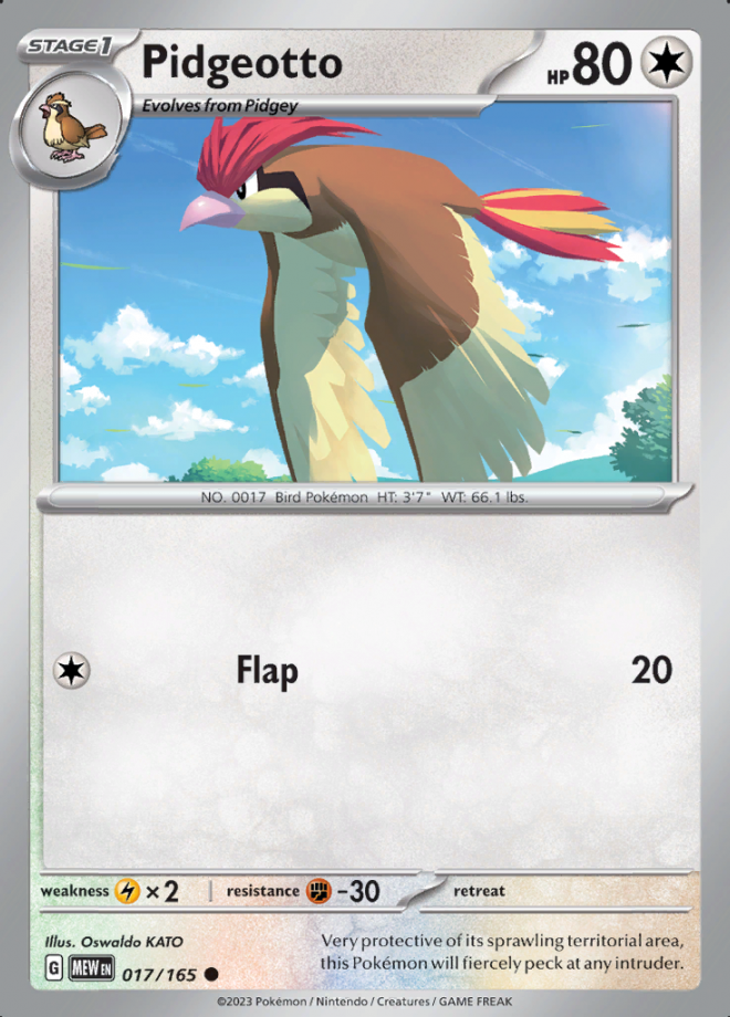 017/165 Pidgeotto