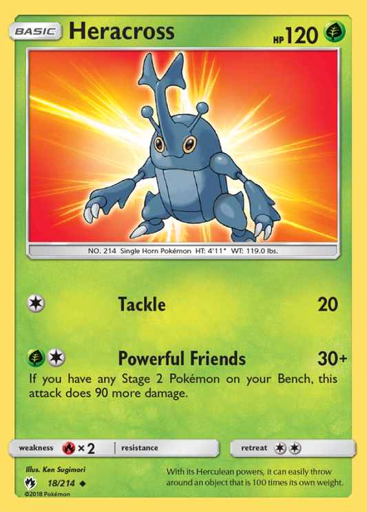 018/214 Heracross