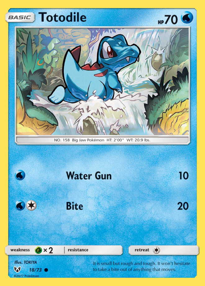 018/73 Totodile