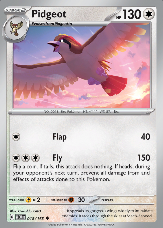 018/165 Pidgeot