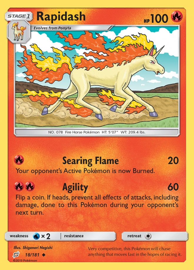 018/181 Rapidash