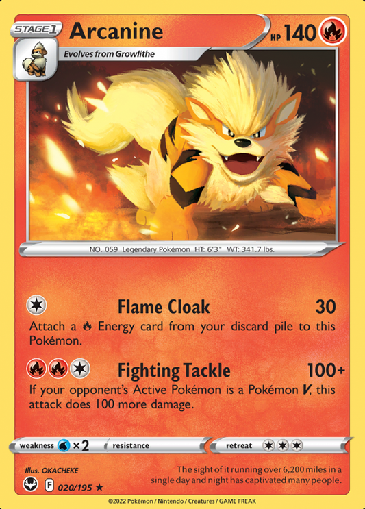 020/195 Arcanine