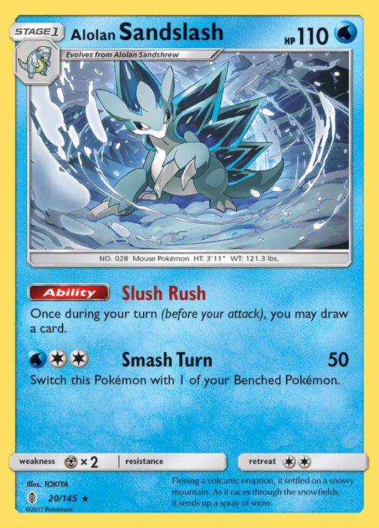 020/145 Alolan Sandslash