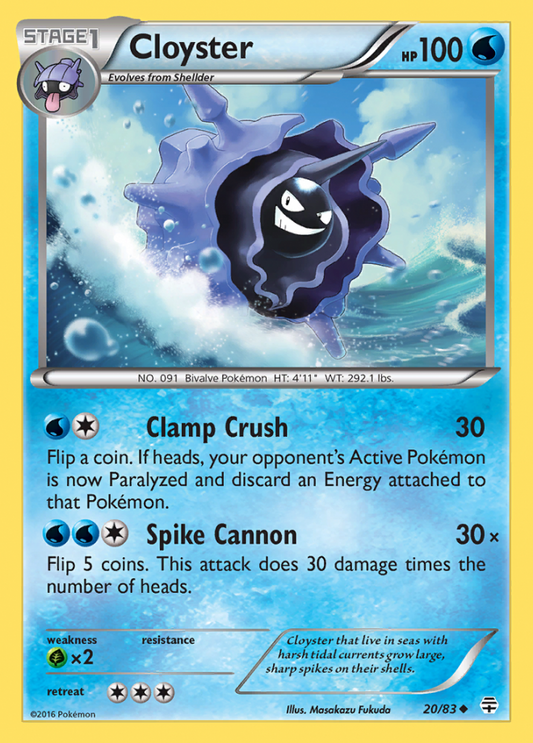 020/83 Cloyster