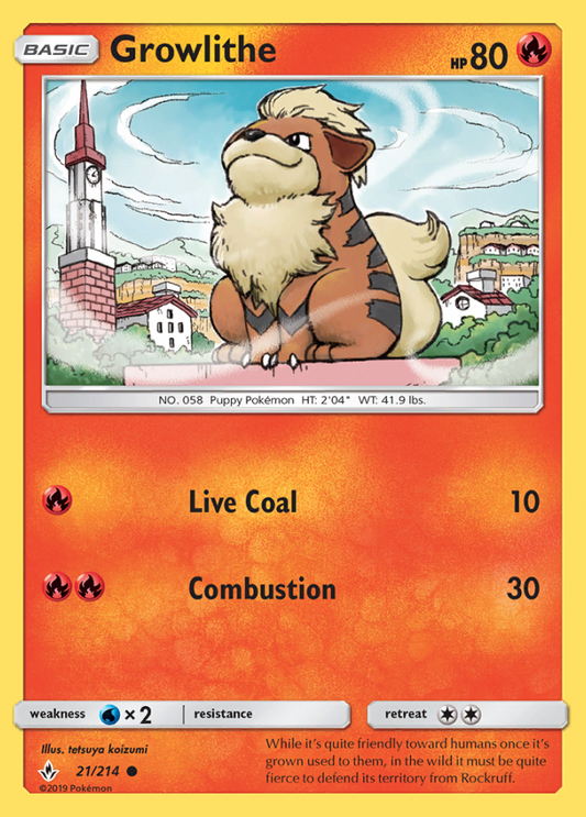 021/214 Growlithe